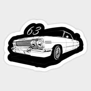 63 Impala Sticker